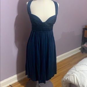 BCBG Generation Cross Back Midi Dress